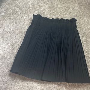 Zara black dress skort